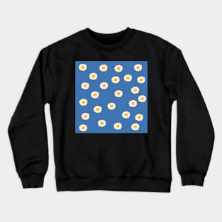 simple hippy daisy pattern Crewneck Sweatshirt